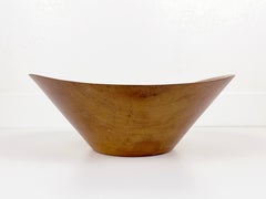 Arthur Umanoff Large Taverneau Wood Serving Bowl for Pantalcraft