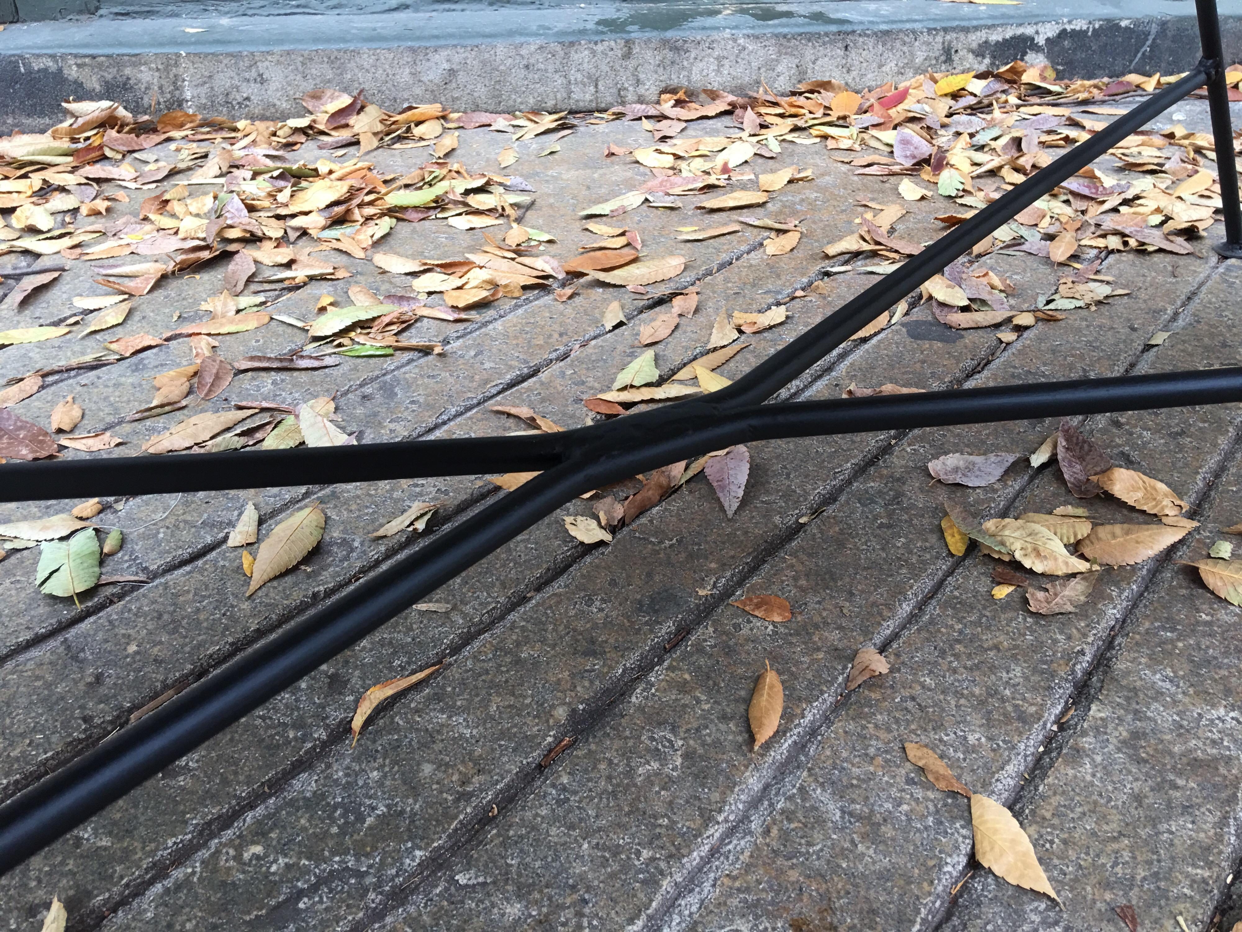 Mid-Century Modern Arthur Umanoff Marble and Iron Coffee Table