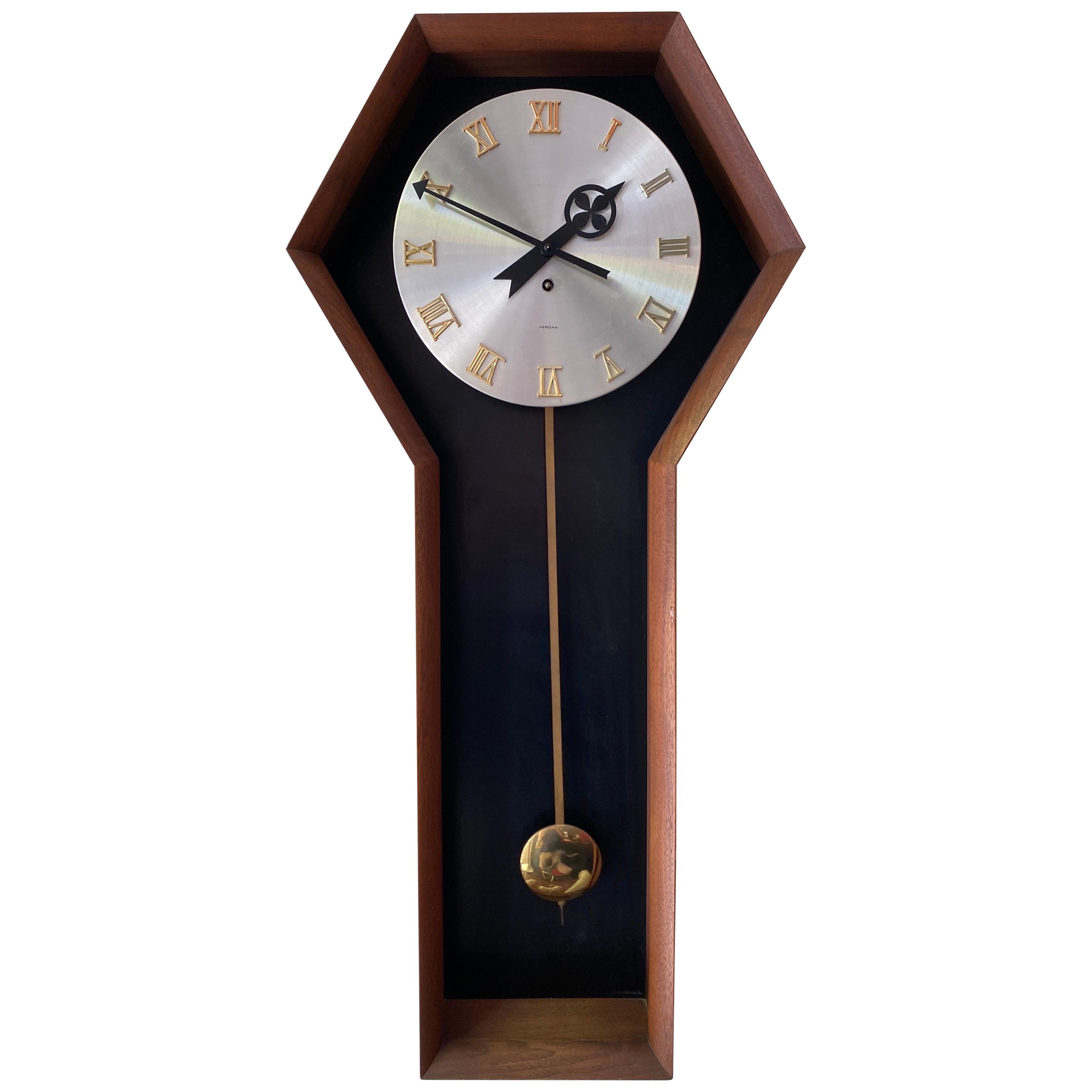 Arthur Umanoff  Meridian/ Howard Miller  Wall Clock