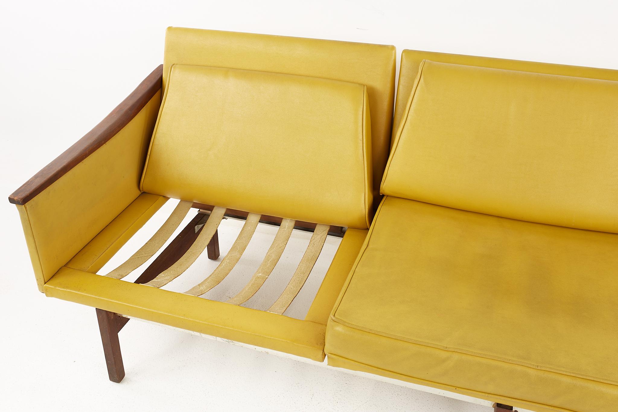 Mid-Century Modern Arthur Umanoff Mid Century 3 Seat Sofa For Sale