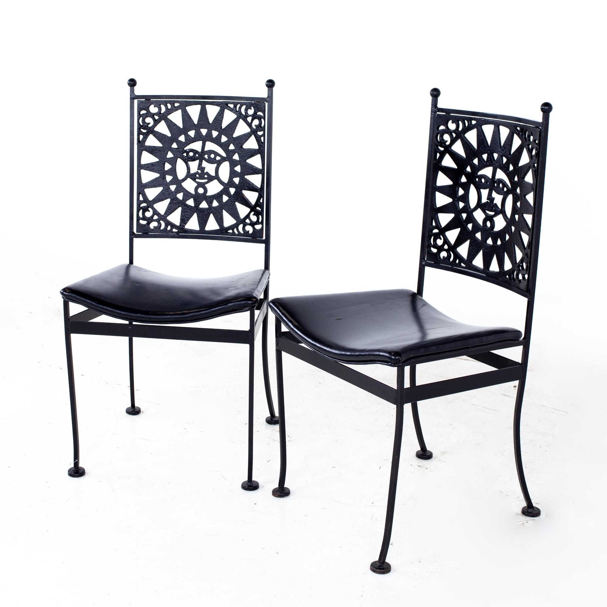 Mid-Century Modern Arthur Umanoff Mid Century Dining Chairs - A Pair