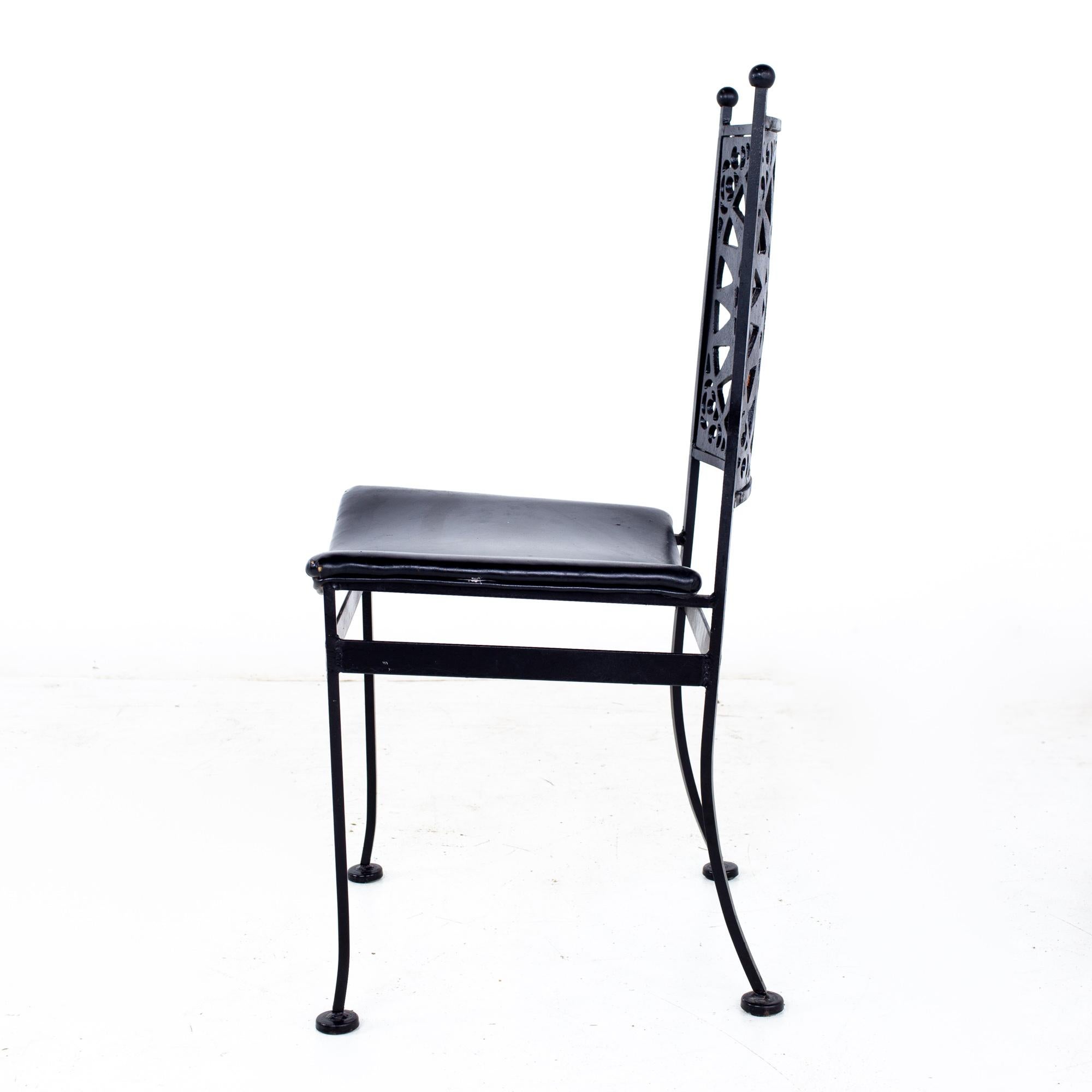 Arthur Umanoff Mid Century Dining Chairs - A Pair 2
