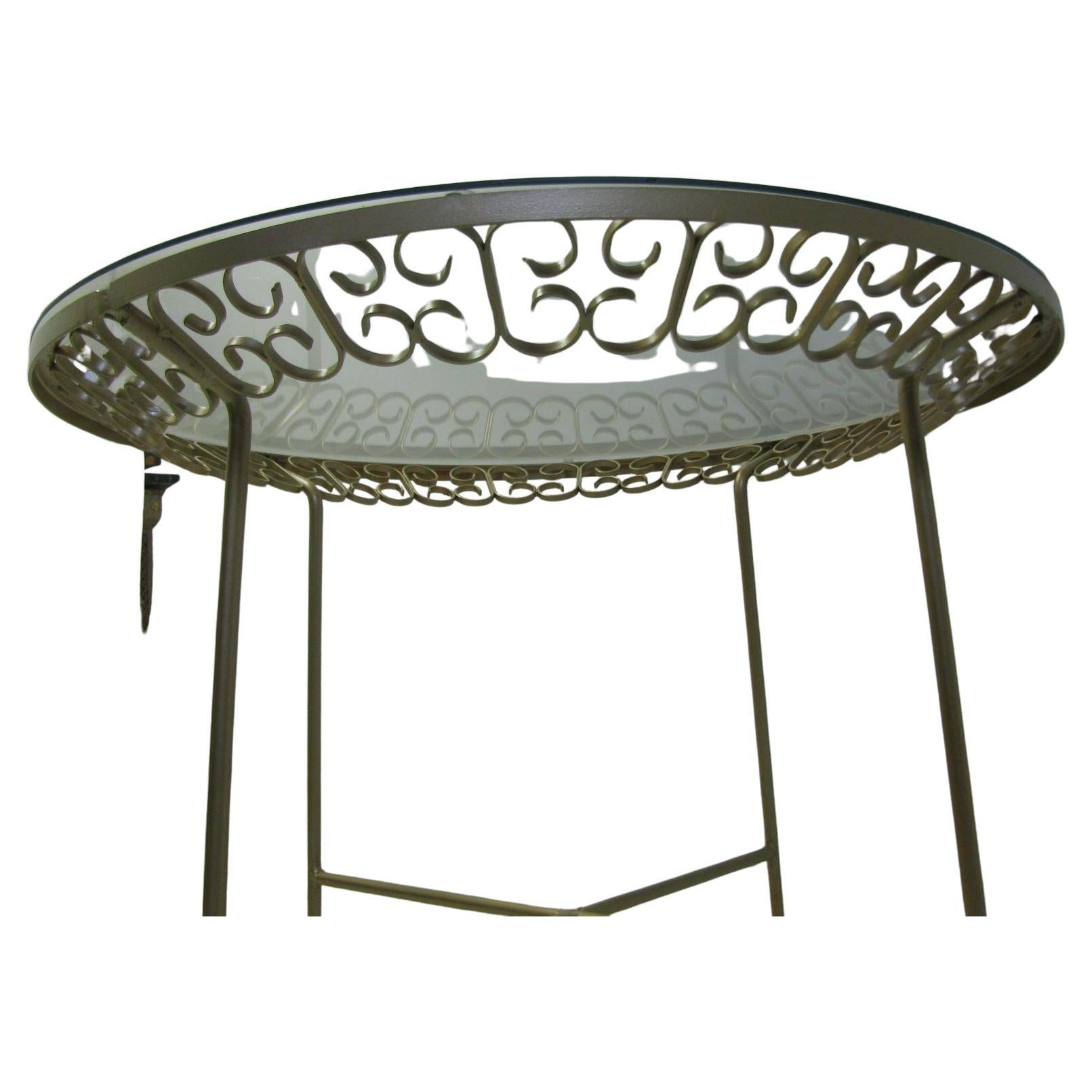 Mid-Century moderno Tavolo da pranzo Granada di Arthur Umanoff, metà del secolo scorso, con quattro sedie in vendita