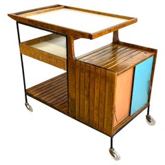 Arthur Umanoff Mid Century Serving Bar Cart