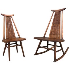 Arthur Umanoff Occasional Chair + Rocker