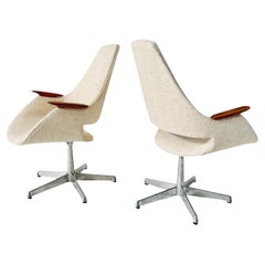 Arthur Umanoff Paar Lounge-/Schreibtischstühle, 1960