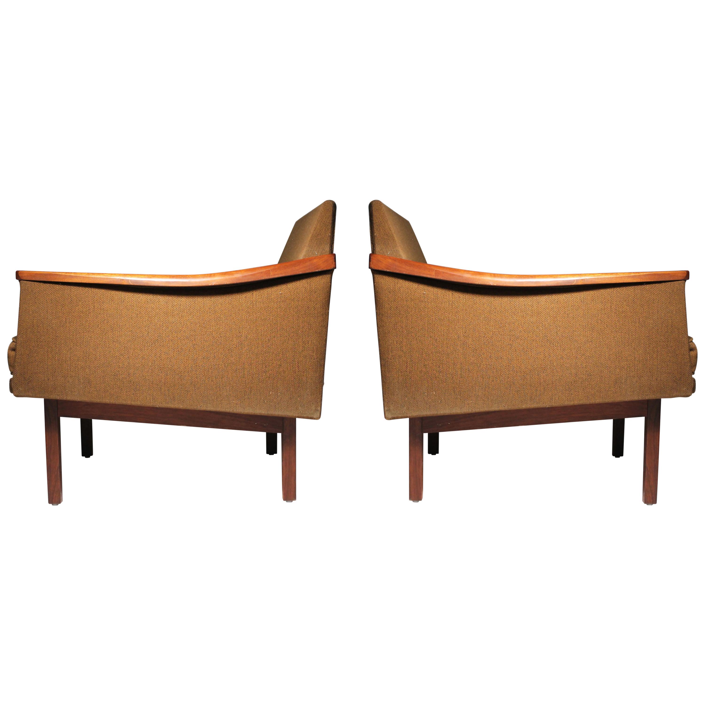 Arthur Umanoff paire de fauteuils de salon Madison Furniture