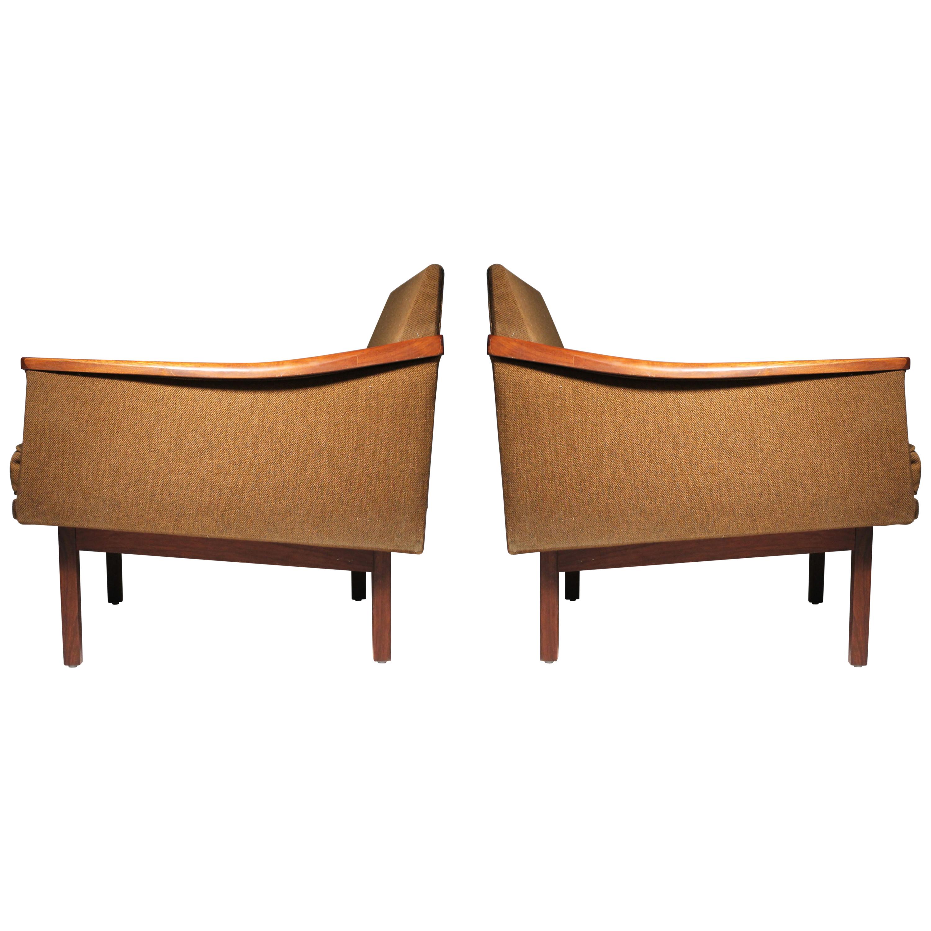 Arthur Umanoff Pair of Lounge Chairs Madison Furniture