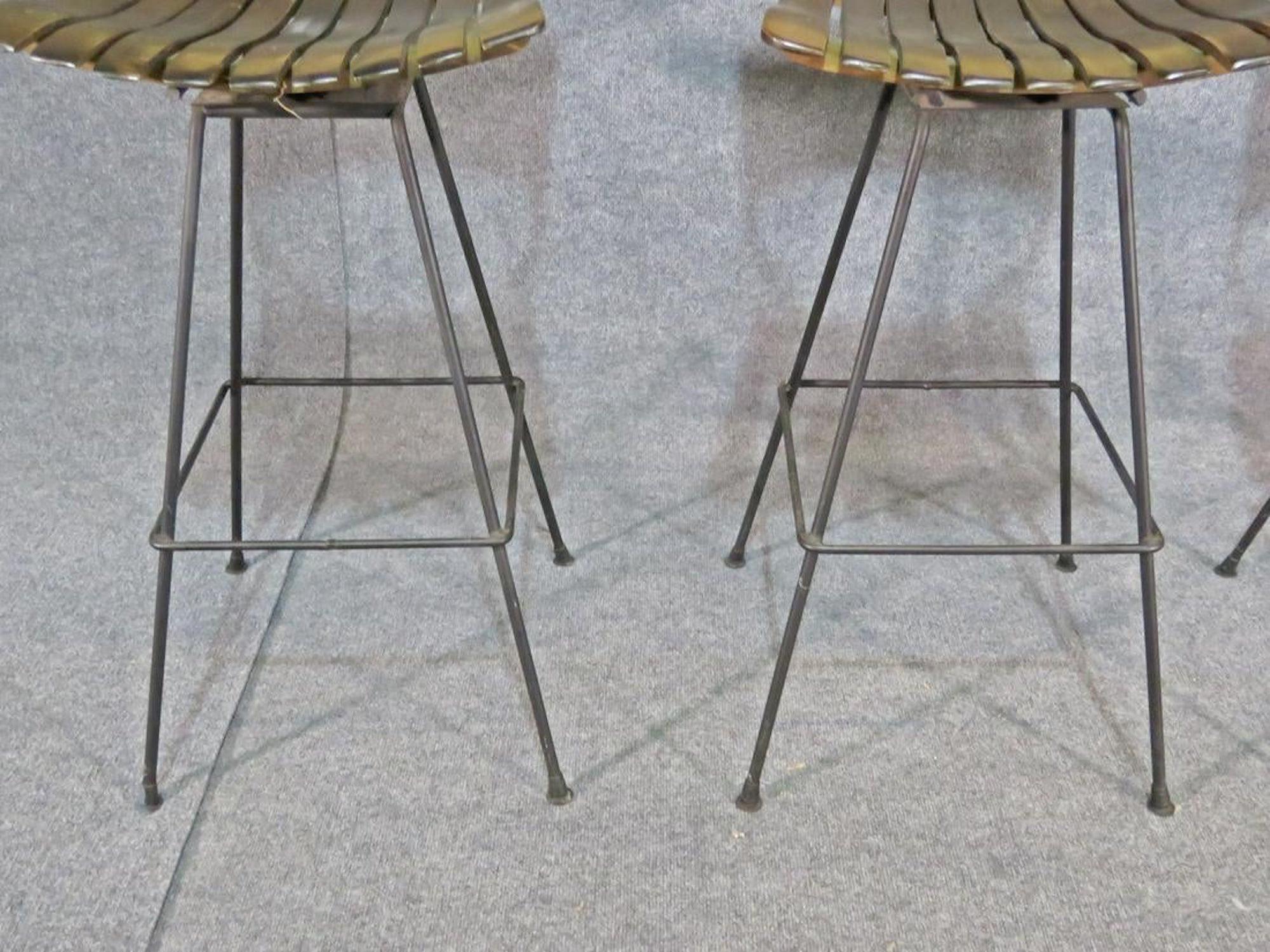 Mid-20th Century Vintage Arthur Umanoff Stools For Sale