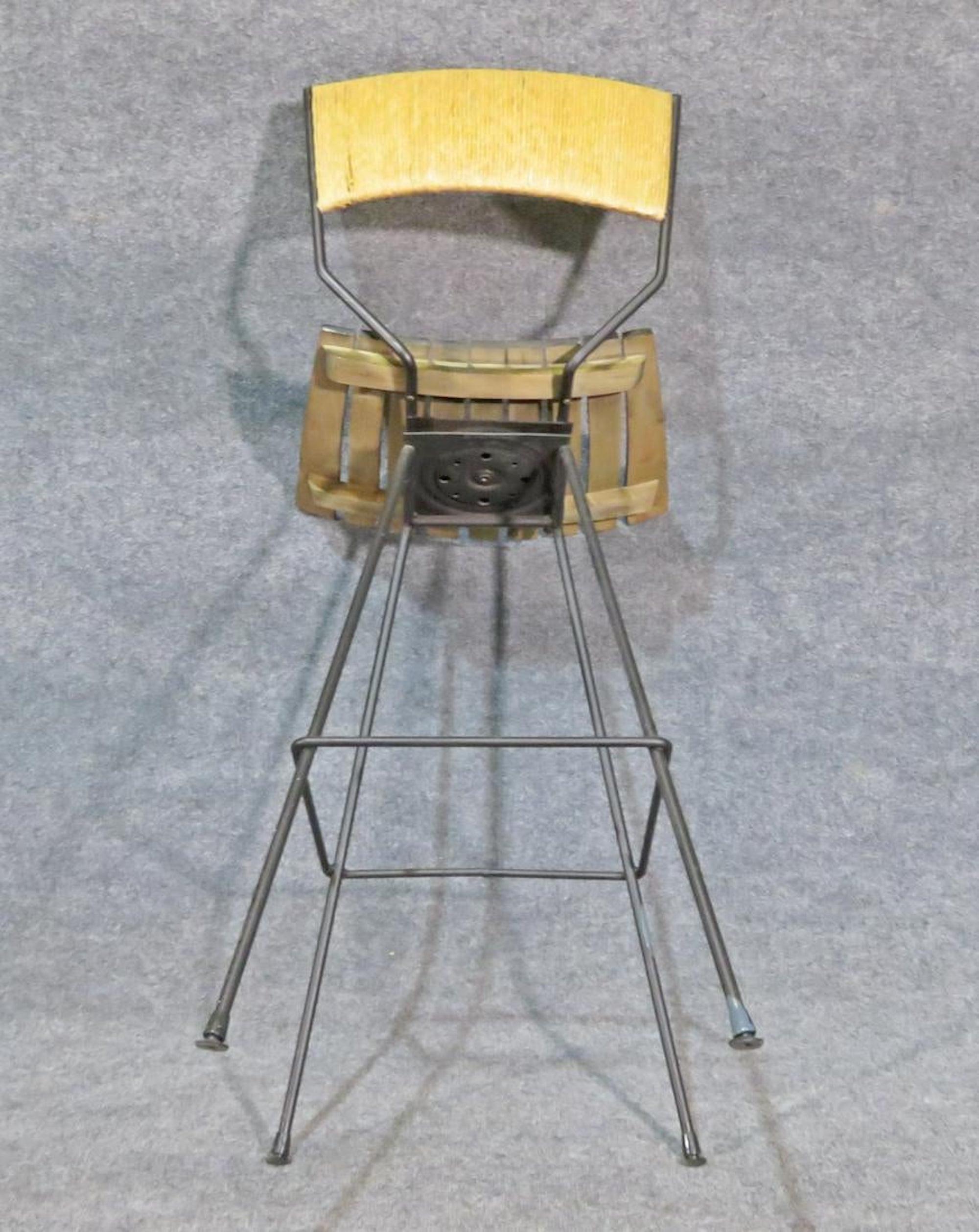 Taburetes Arthur Umanoff Vintage Rush en venta