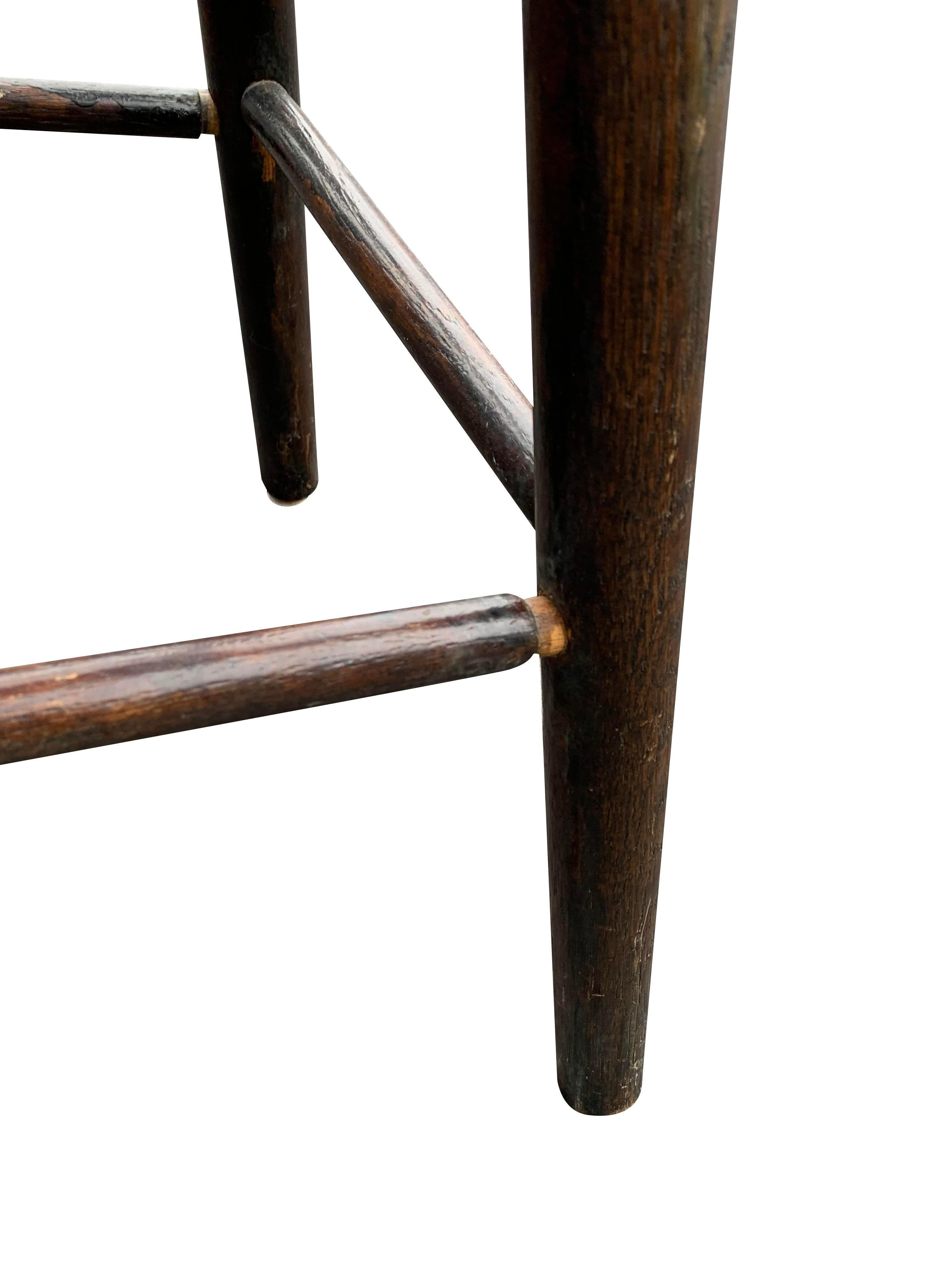 Arthur Umanoff Style Mid Century Modern Swivel Bar or Counter Stools- Set of 4 For Sale 1