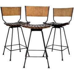 Arthur Umanoff Swivel Seat Stools