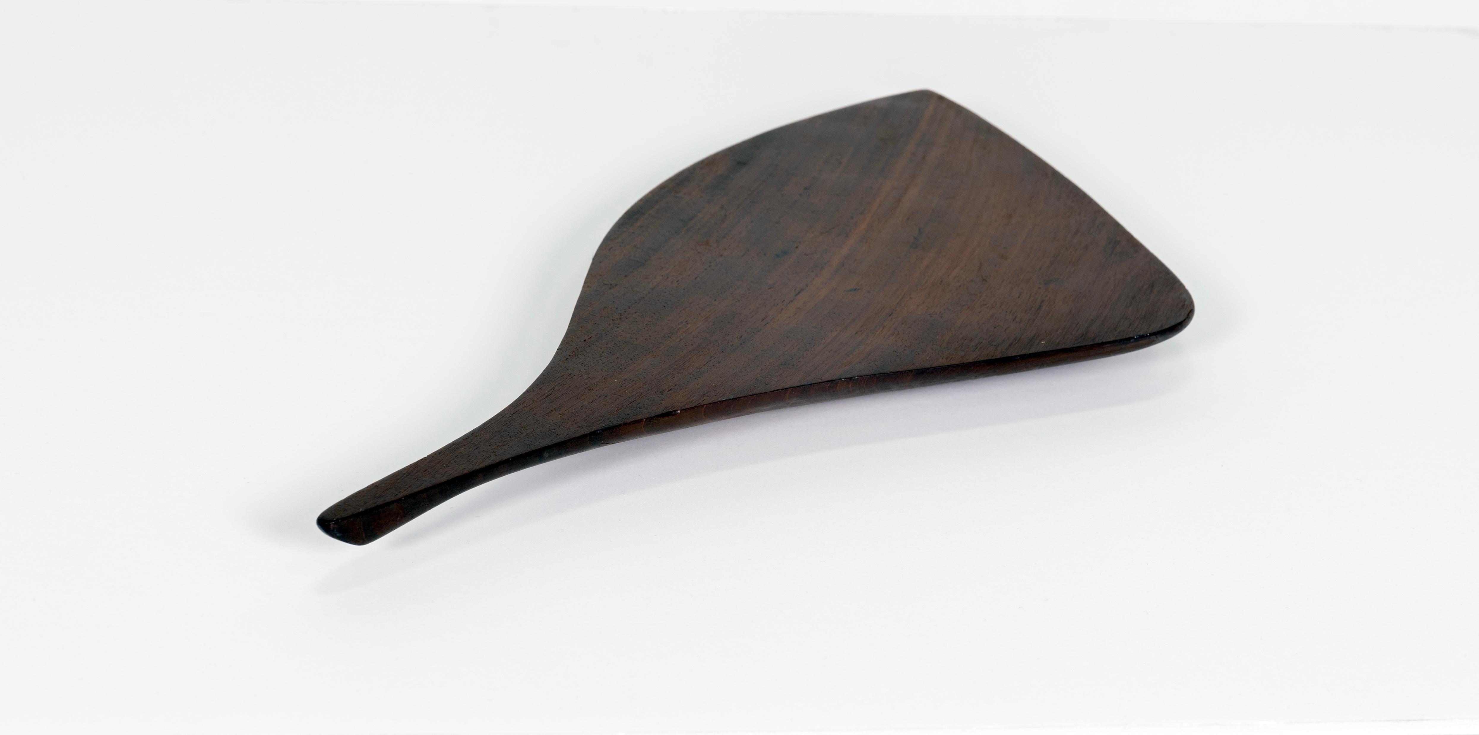Mid-Century Modern Plateau Arthur Umanoff en acajou en vente