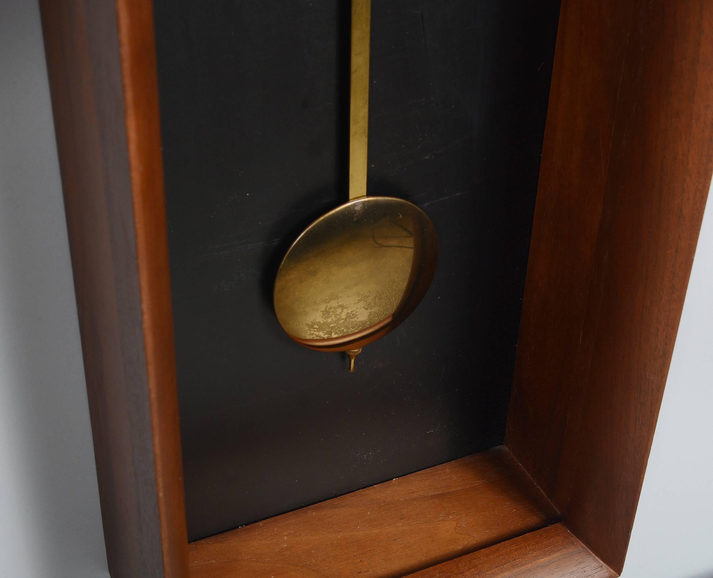 Mid-20th Century Arthur Umanoff Wall Clock for Howard Miller