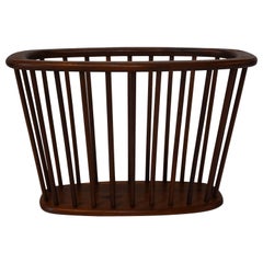 Arthur Umanoff Walnut Magazine Rack
