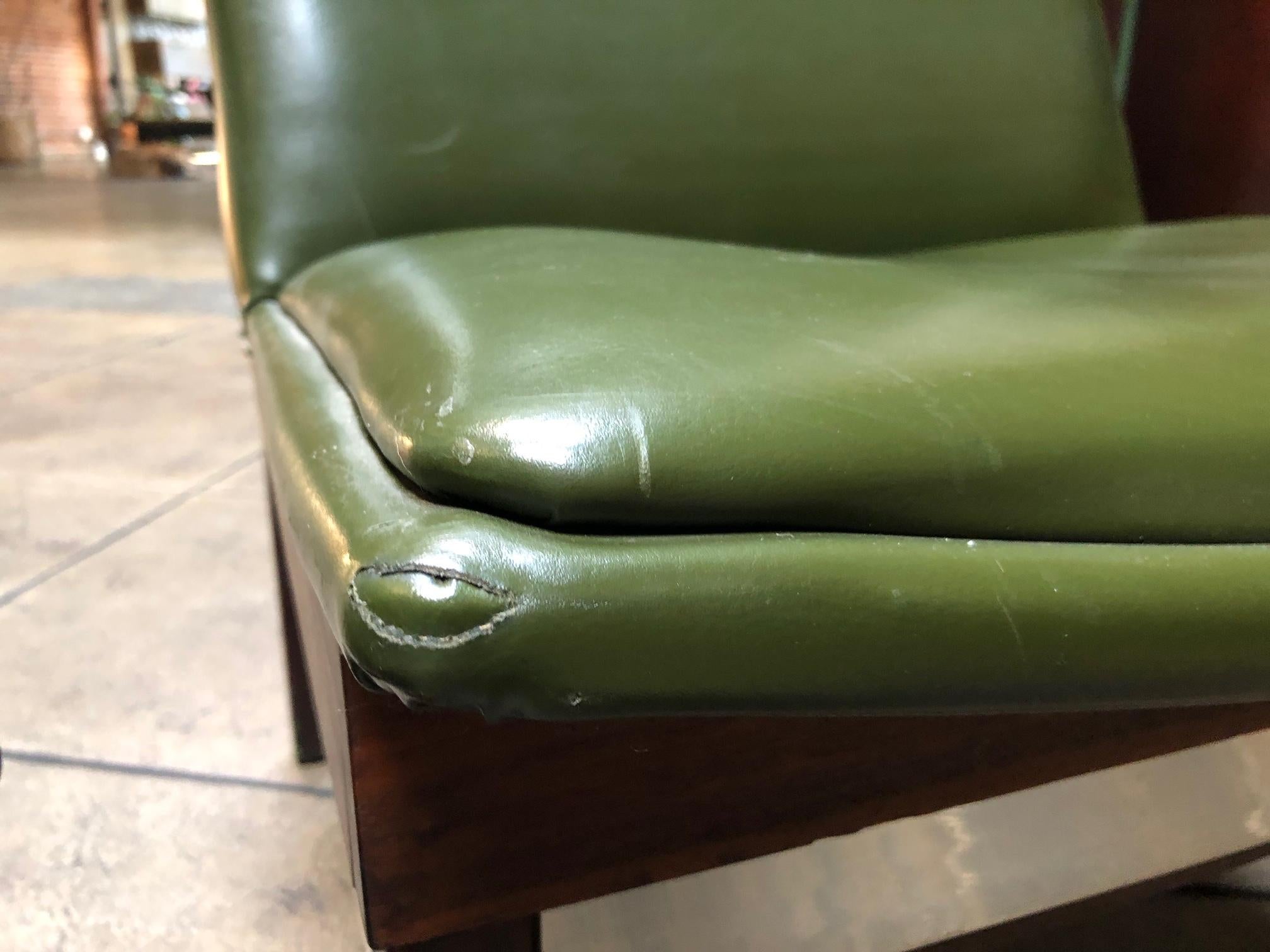 Arthur Umanoff Walnut Modular Sofa and Chair Set For Sale 5