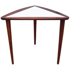 Arthur Umanoff Walnut Side Table