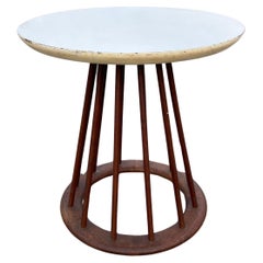 Table d'appoint Arthur Umanoff en noyer, Mid-Century Modernity c.1960s