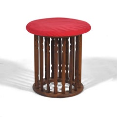 Arthur Umanoff Hocker aus Nussbaumholz