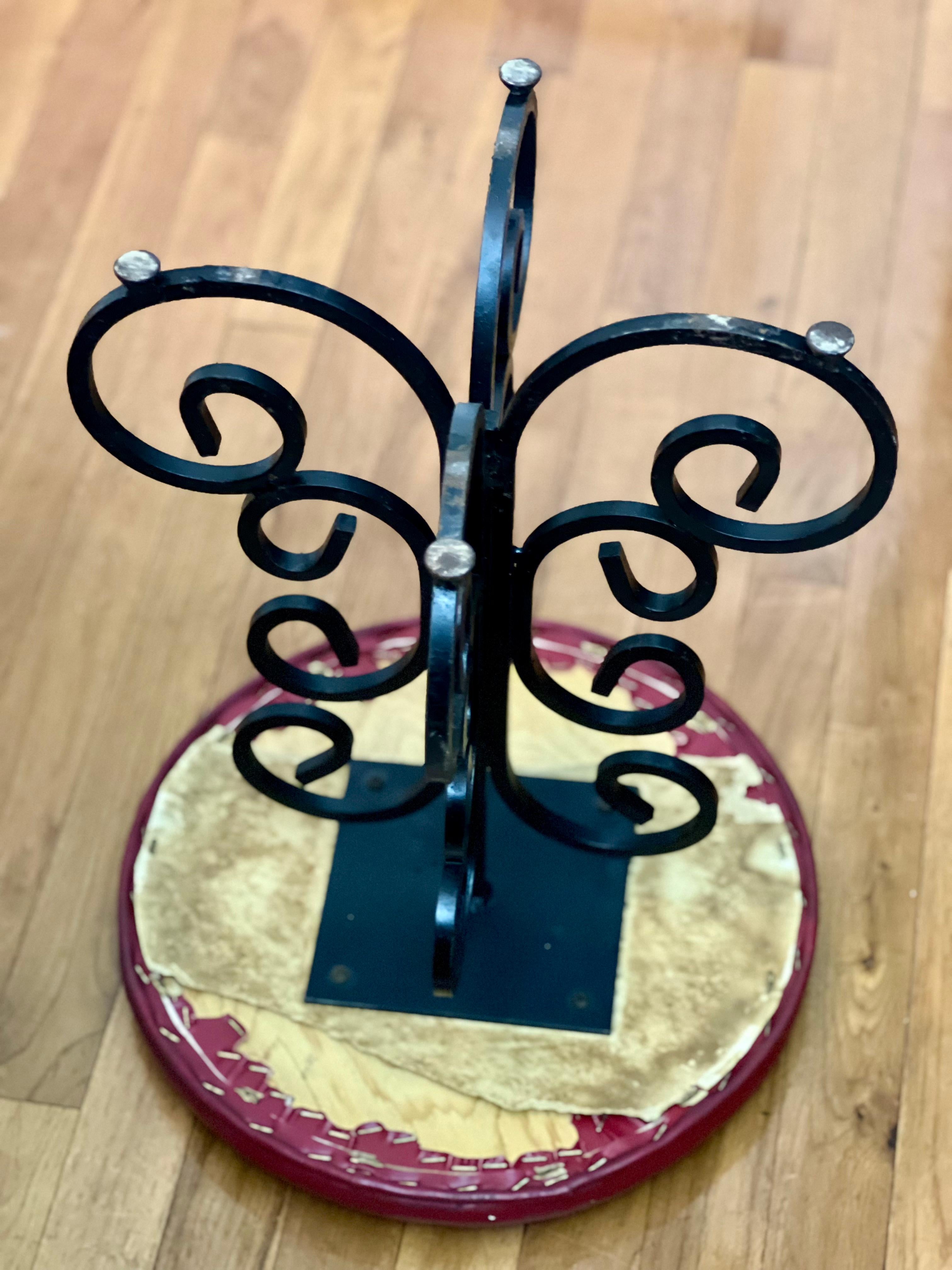 Tabourets en fer forgé Arthur Umanoff, ensemble de 4 pièces en vente 5