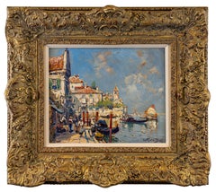 Antique Venetian Harbor