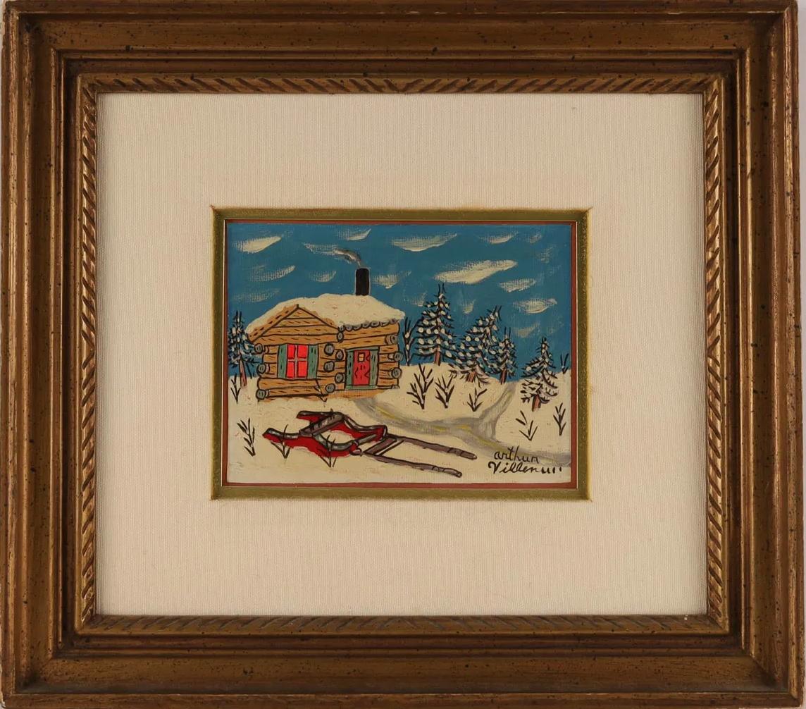 Sin título - Painting de  Arthur Villeneuve