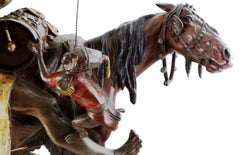 Arthur Waagen’s 'The Nomadic Virtuoso’ in Patinated metal