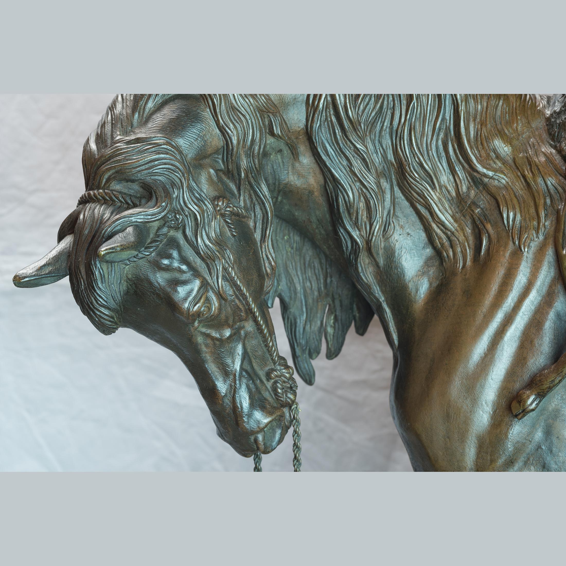 waagen bronze sculpture