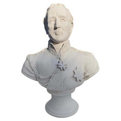 Arthur Wellesley, 1st Duke of Wellington Bust Sculpture, 20th Century