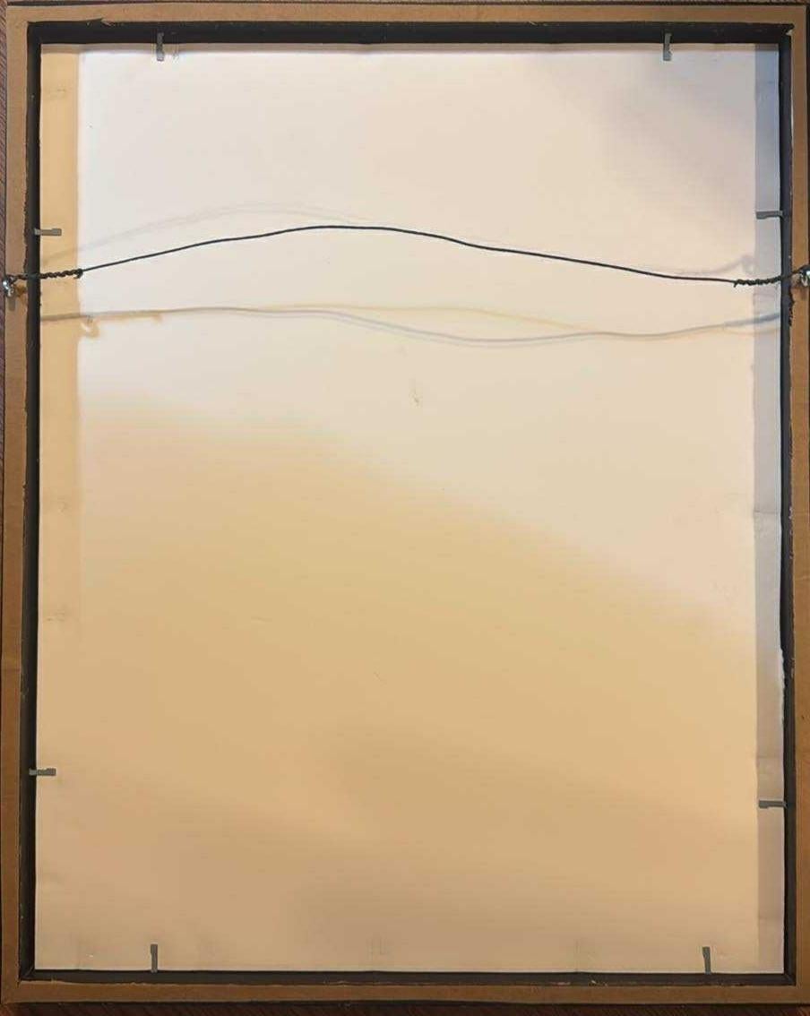 Schönes Kunsthandwerk, Provincetown Schule Holzschnitt Druck eines Massachusetts Harbor. Scheint jemand aus dem Umfeld von Arthur Wesley Dow gewesen zu sein. Holzschnitt auf Papier auf Künstlerkarton.