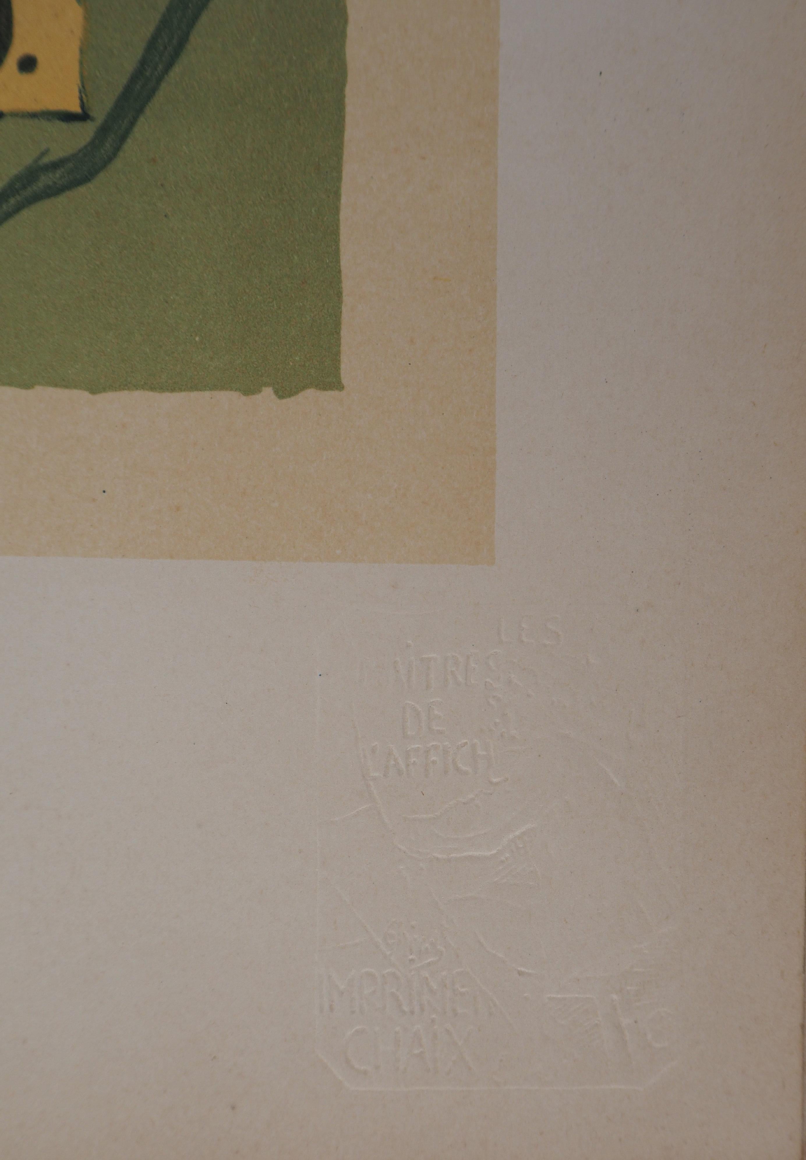 Moderne moderne Kunst – Lithographie (Les Matres de l'Affiche), 1895 im Angebot 1