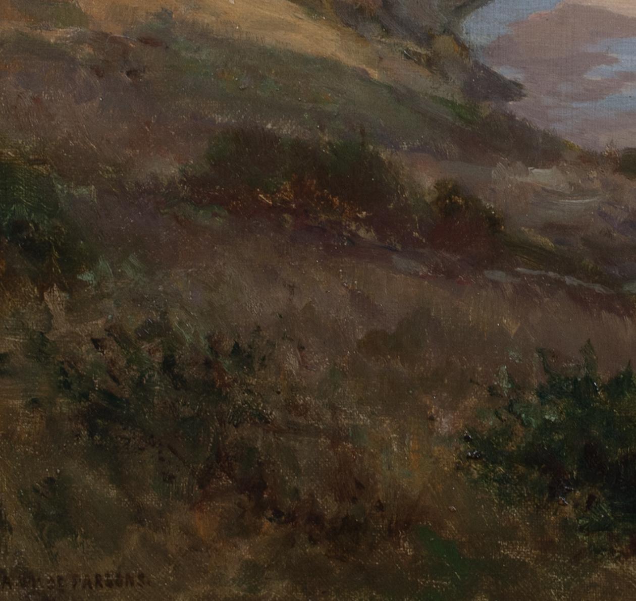 The Gannel Estuary Crantock, circa 1900  by Arthur Wilde PARSONS (1854-1931)  For Sale 4