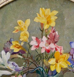 Flowers - Mid 20th Century Watercolour by Arthur Wilson Gay - British Still Life