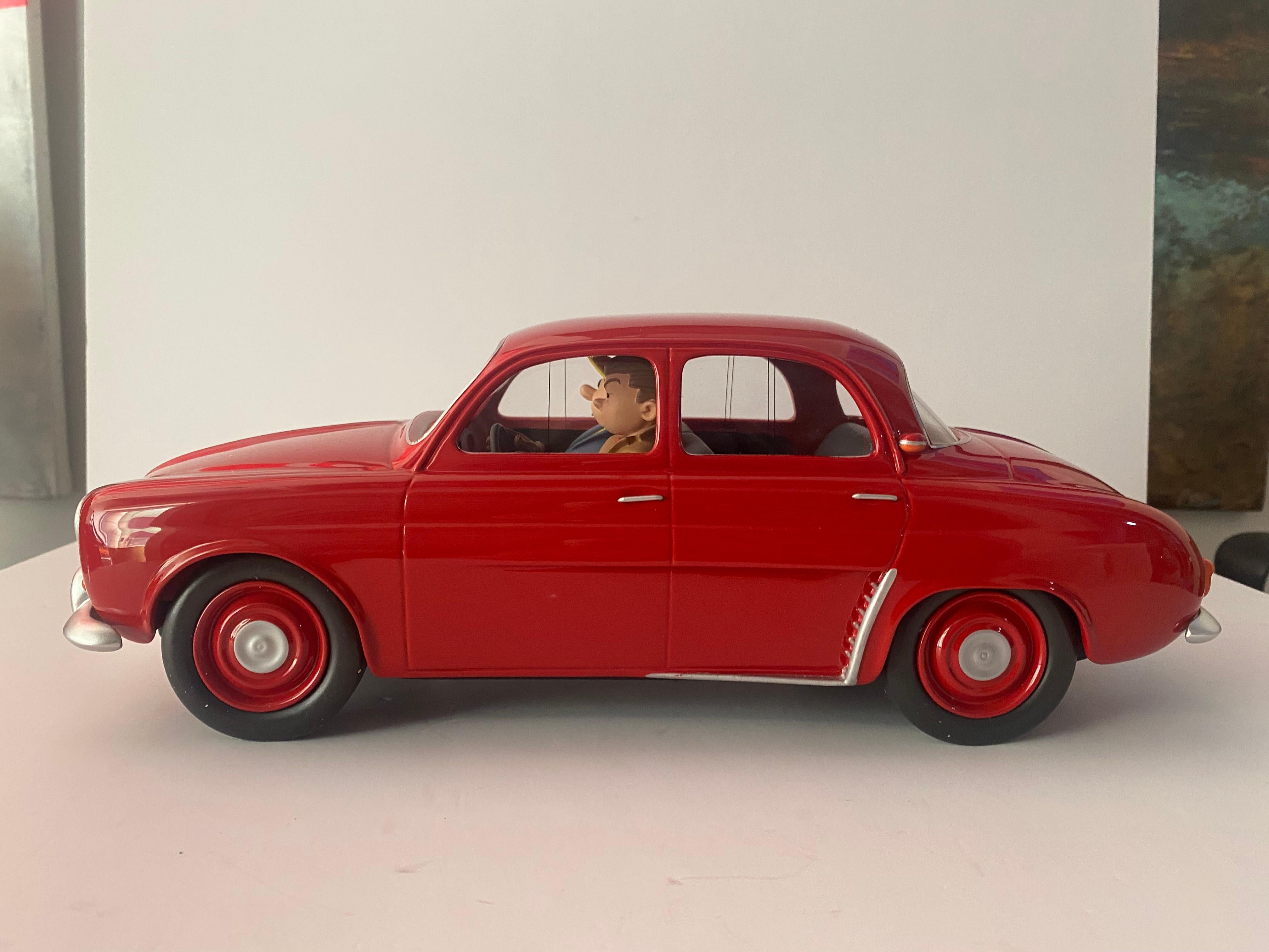 ARTI01R Gil Jourdan  Dauphine Rouge In Fair Condition For Sale In Saint ouen, FR