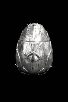 Artichoke Ice Bucket Designed by Mauro Manetti, Silver Plated, circa 1970