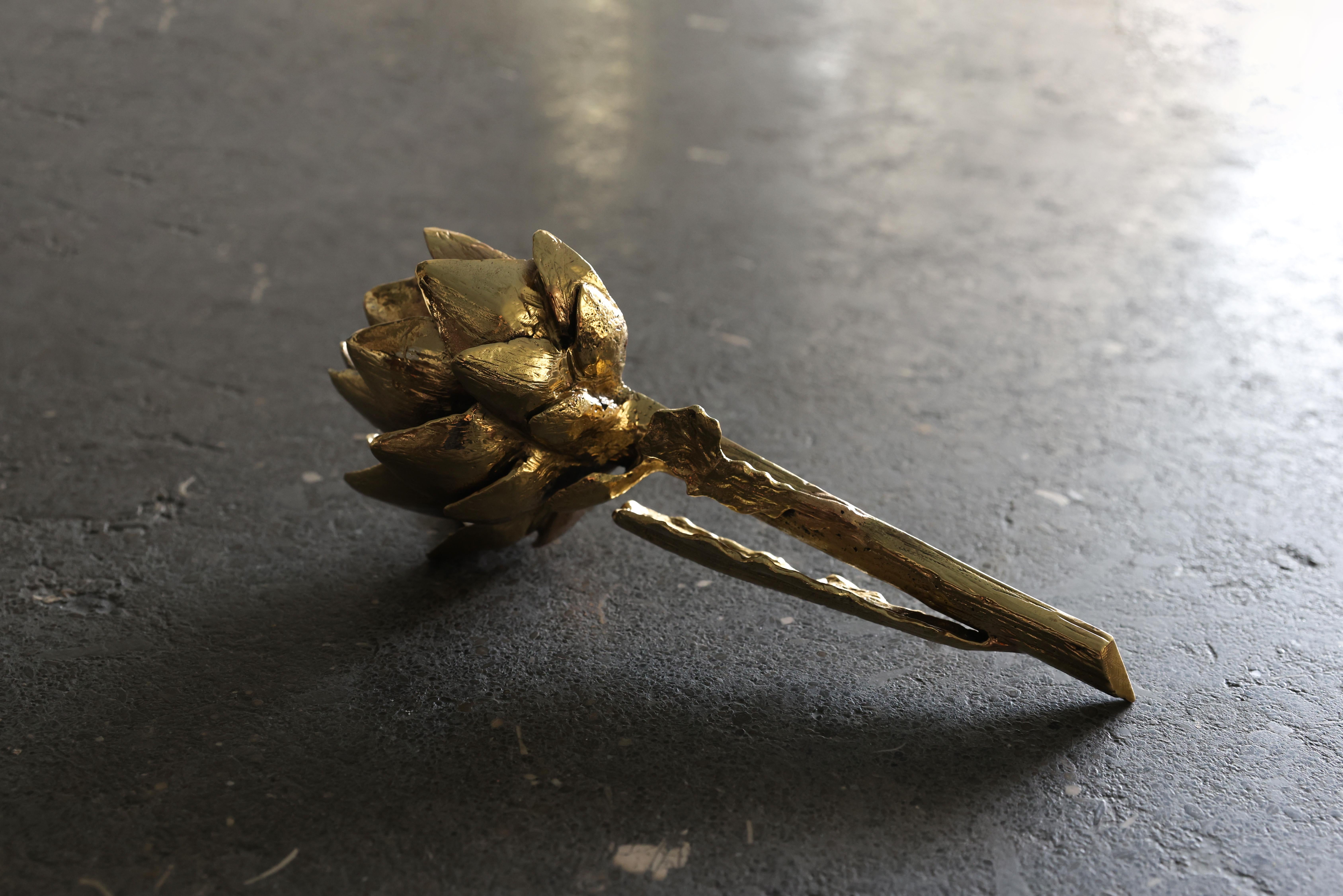 BRONCE Escultura Alcachofa en venta 3