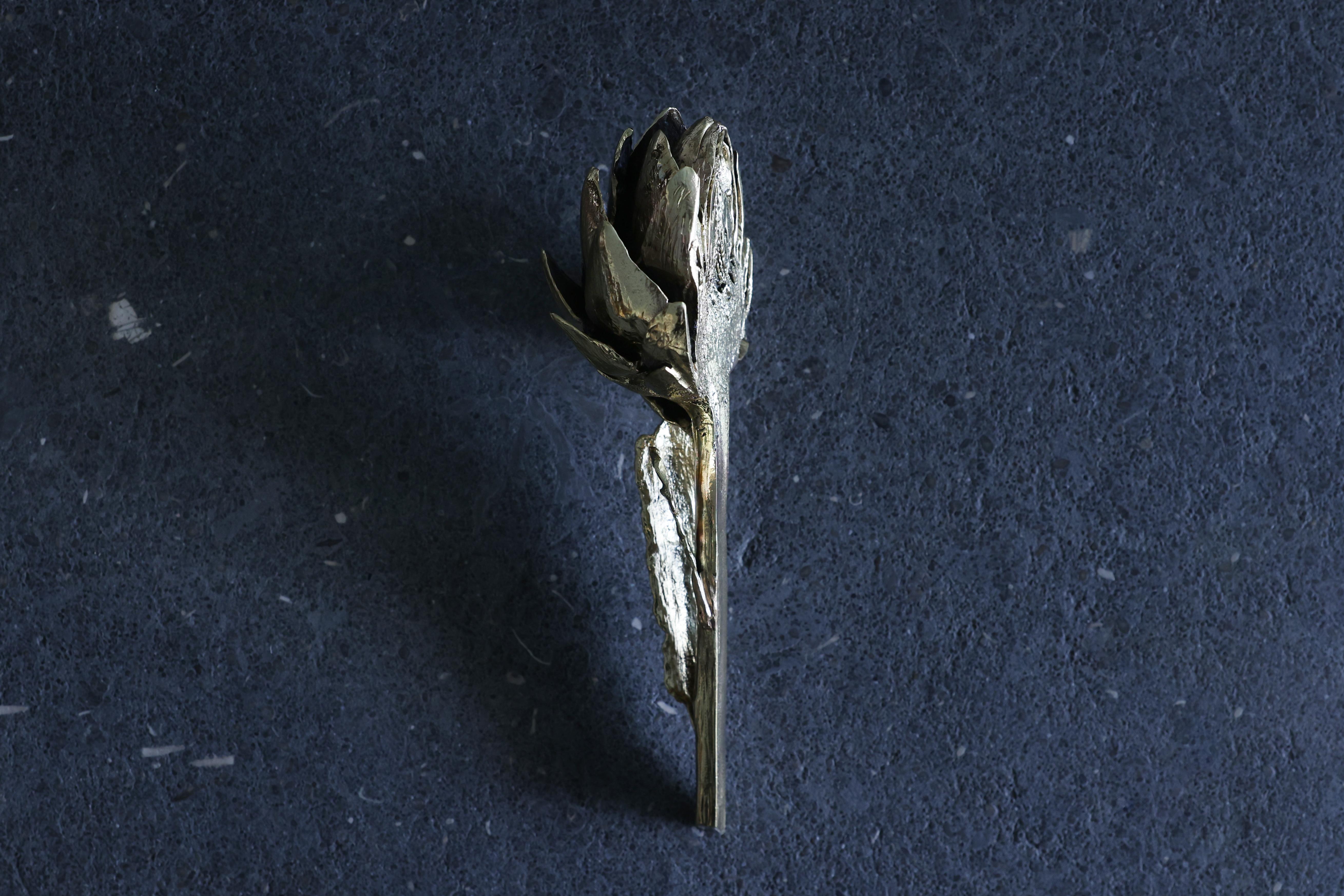 BRONCE Escultura Alcachofa en venta 4