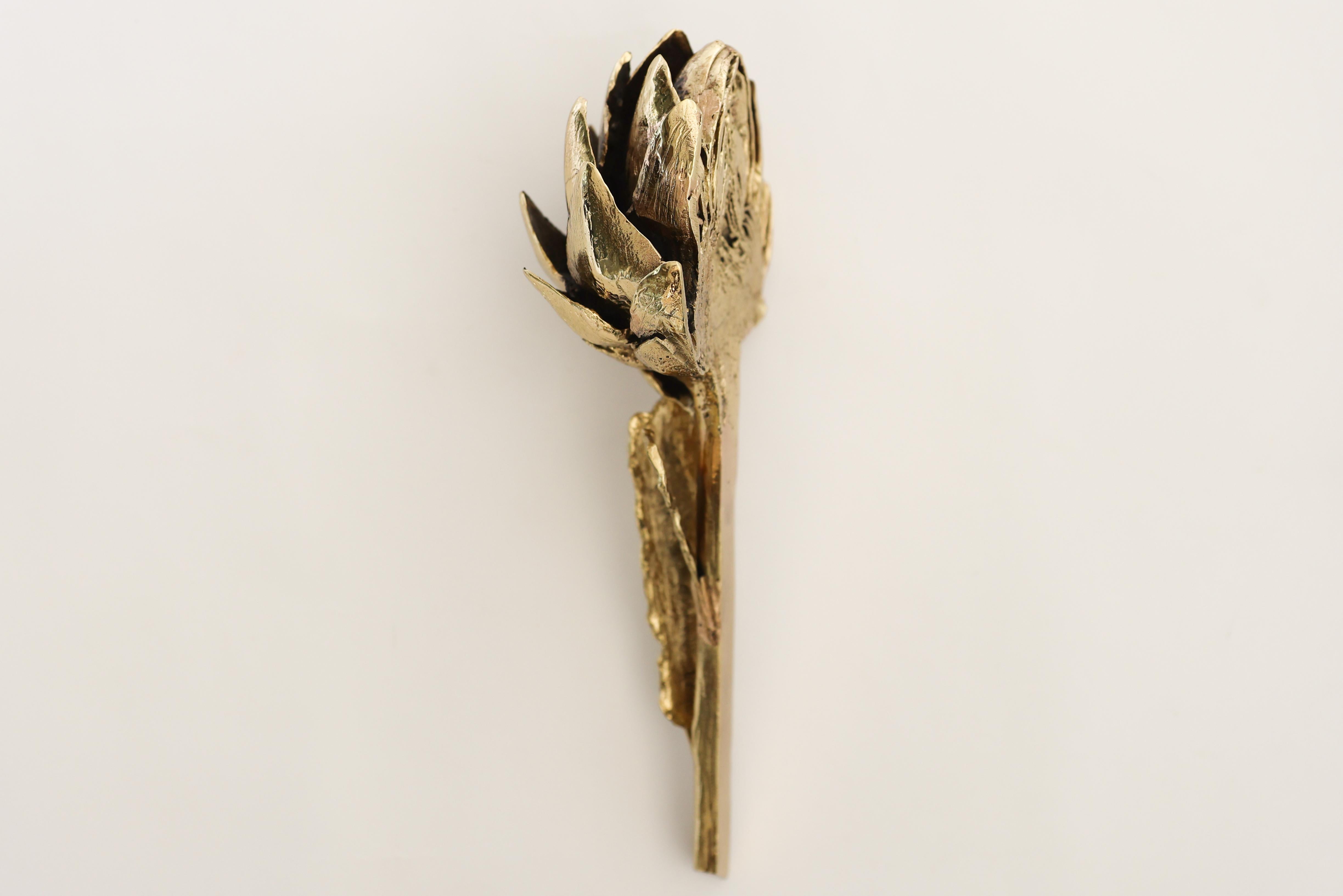 BRONCE Escultura Alcachofa Libanés en venta