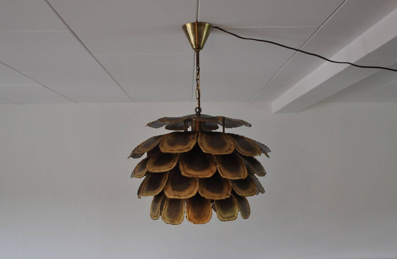 Artichoke Lamp by Svend Aage Holm Sørensen In Good Condition For Sale In Vordingborg, DK