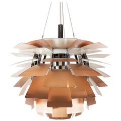 Artichoke, of Copper Designed by Poul Henningsen in 1958