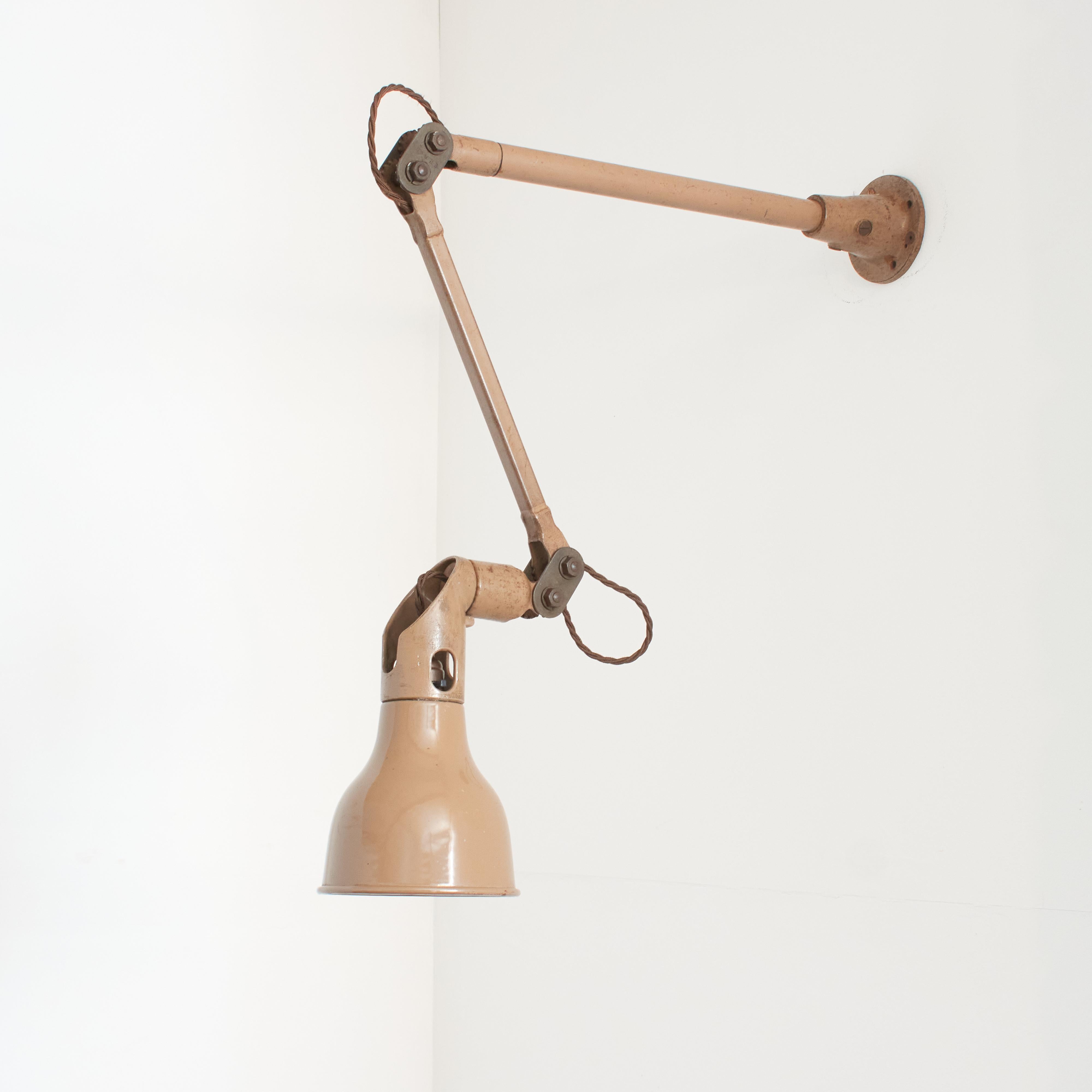 Antike Vintage Industrial Mek Elek Küche Wandlampe Licht im Angebot 6