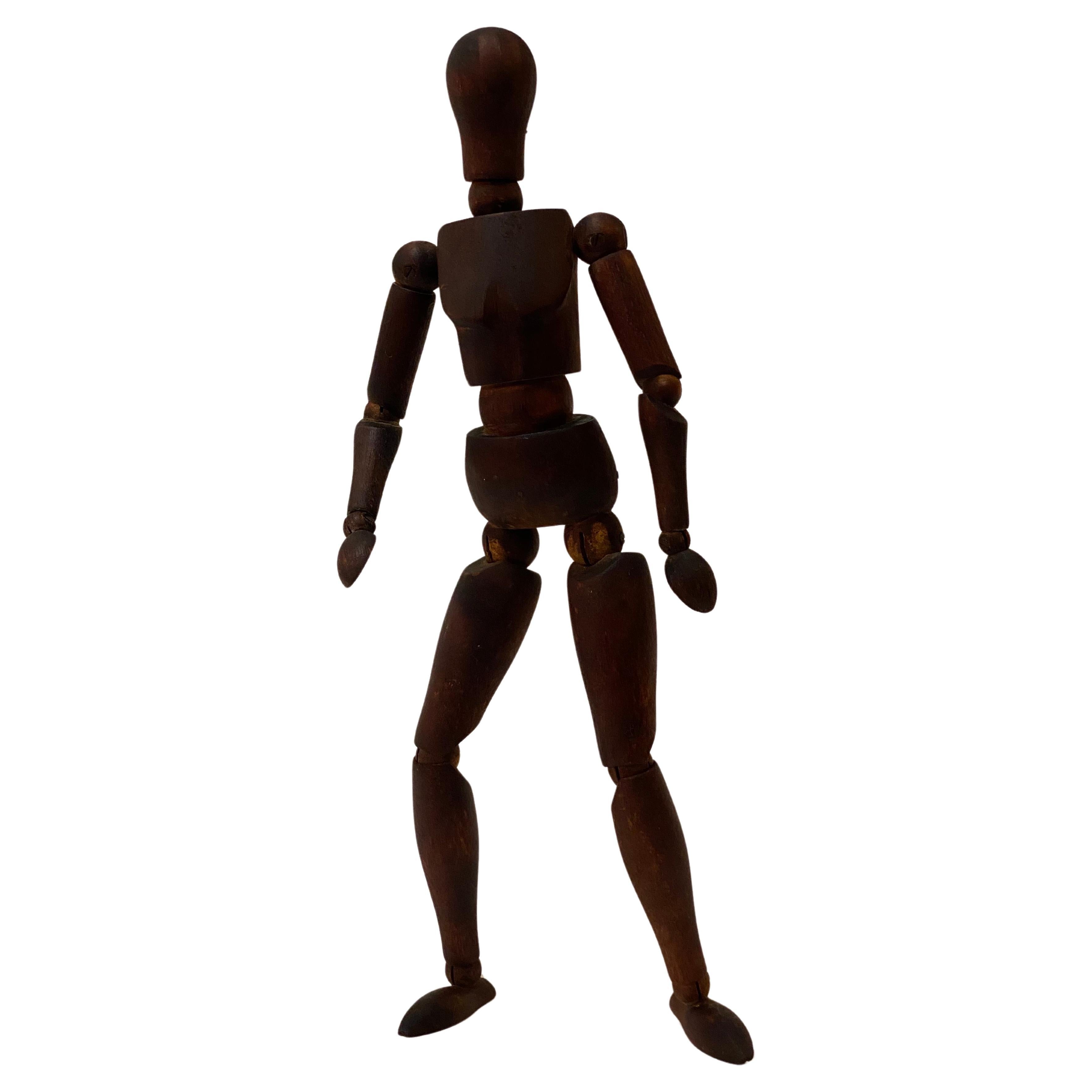 Articulated Artist’s Wood Mannequin For Sale