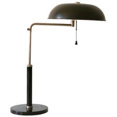 Articulated Bauhaus Table Lamp Quick 1500 by Alfred Müller for Amba, 1930s