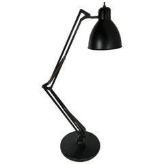 Articulated Black Task Lamp by Luxo