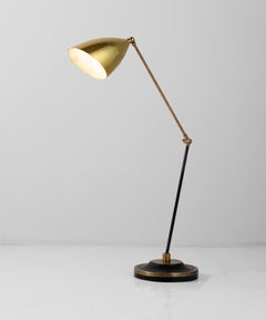 Articulated Brass Desk Lamp