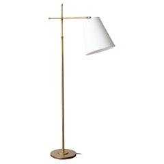Articulated Brass Floor Lamp
