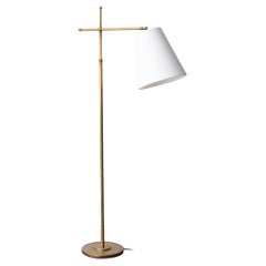 Retro Articulated Brass Floor Lamp