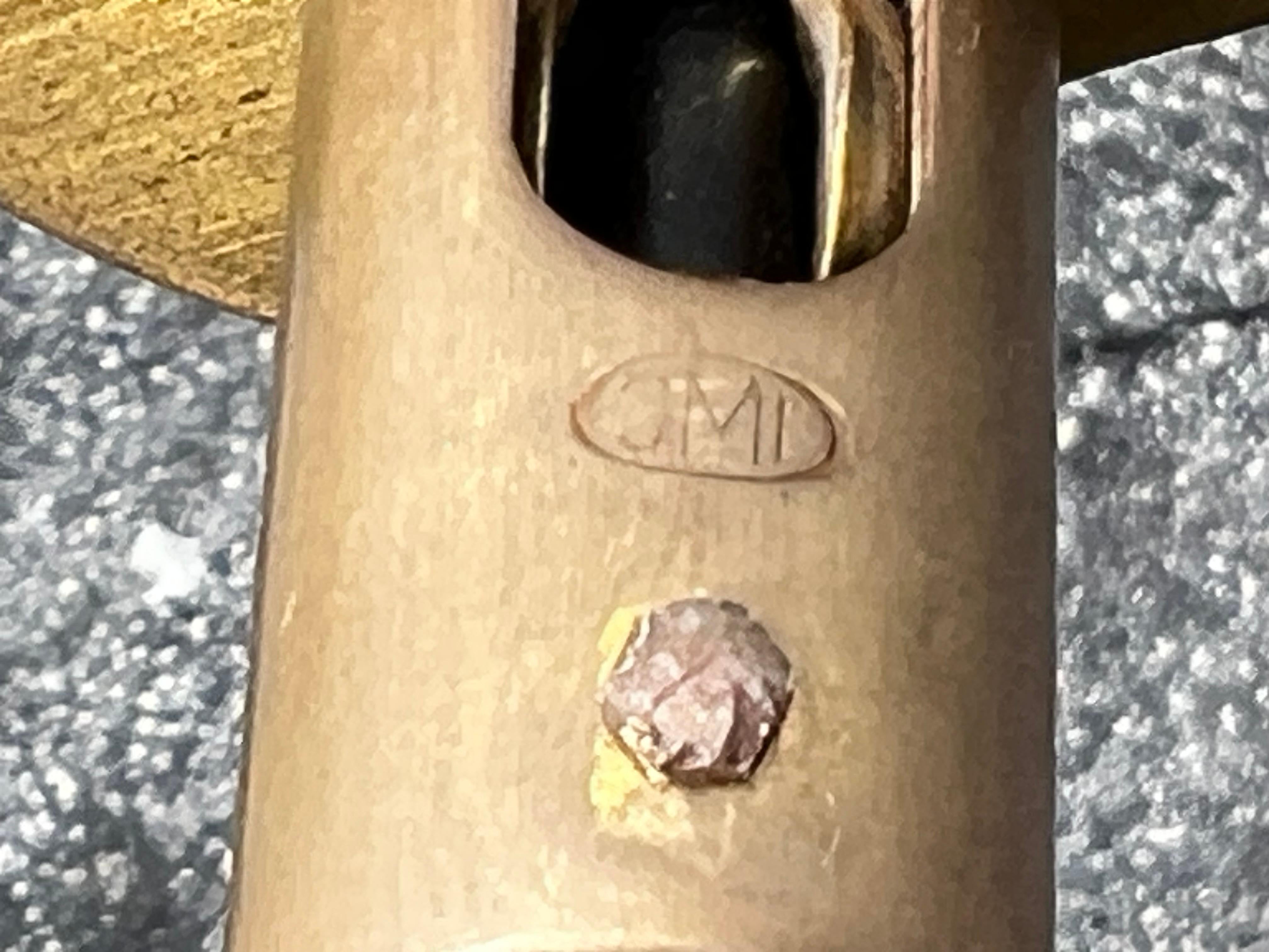 Lampade da terra articolate in ottone di Koch & Lowy in vendita 3