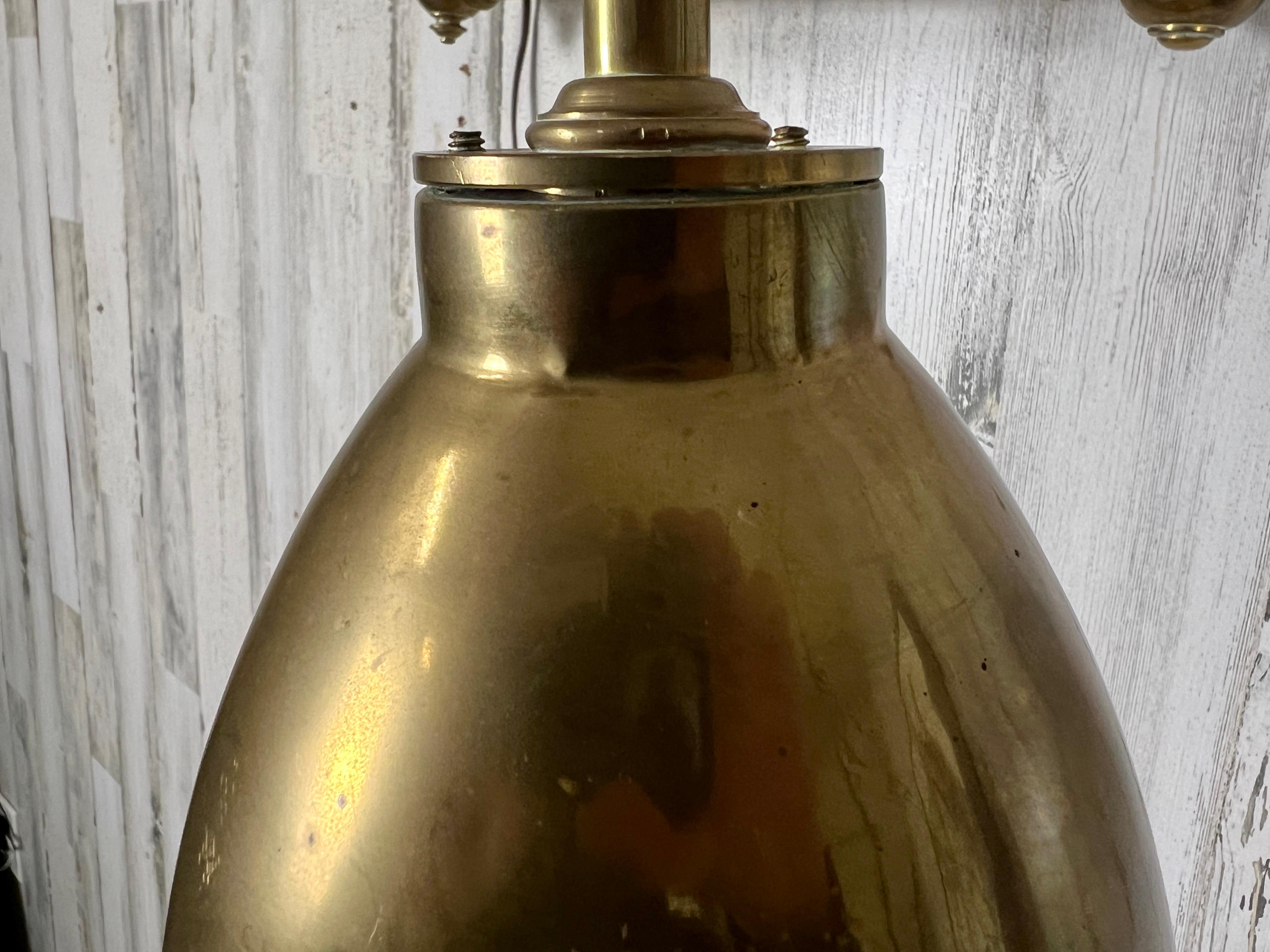  Articulated Brass Sconce For Sale 4