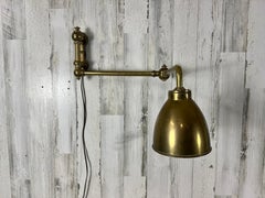 Articulated Brass Sconce